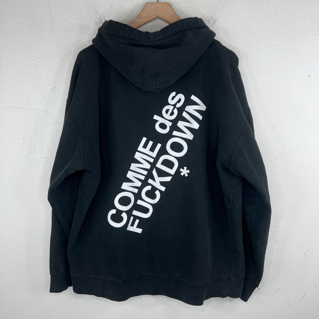 Comme Des Fuckdown Zip-Up Hoodie