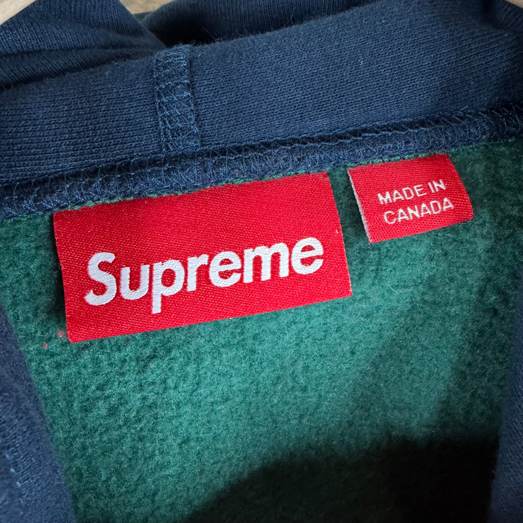 Supreme Color Block Box Logo Hoodie