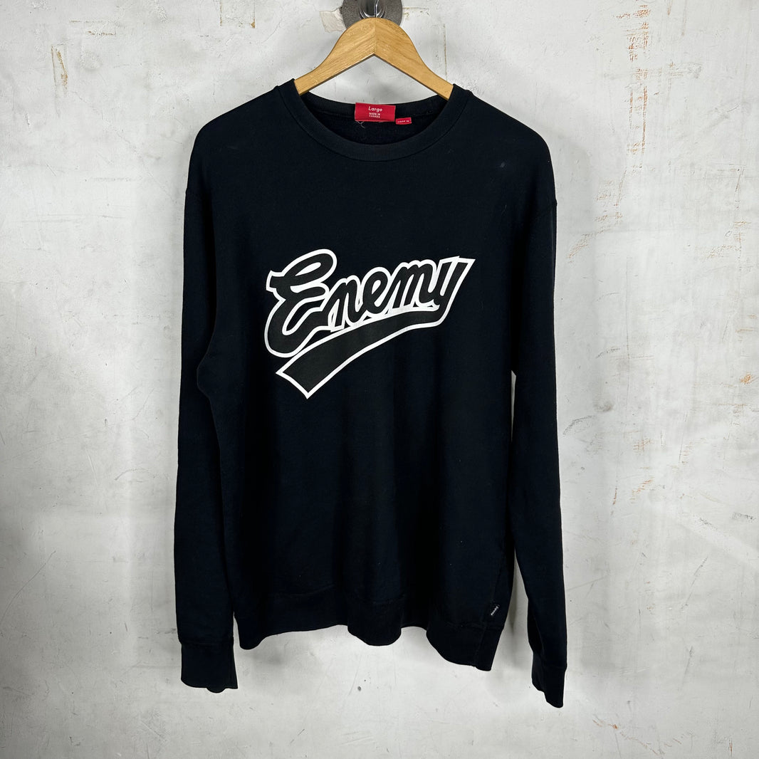 Supreme Public Enemy Crewneck
