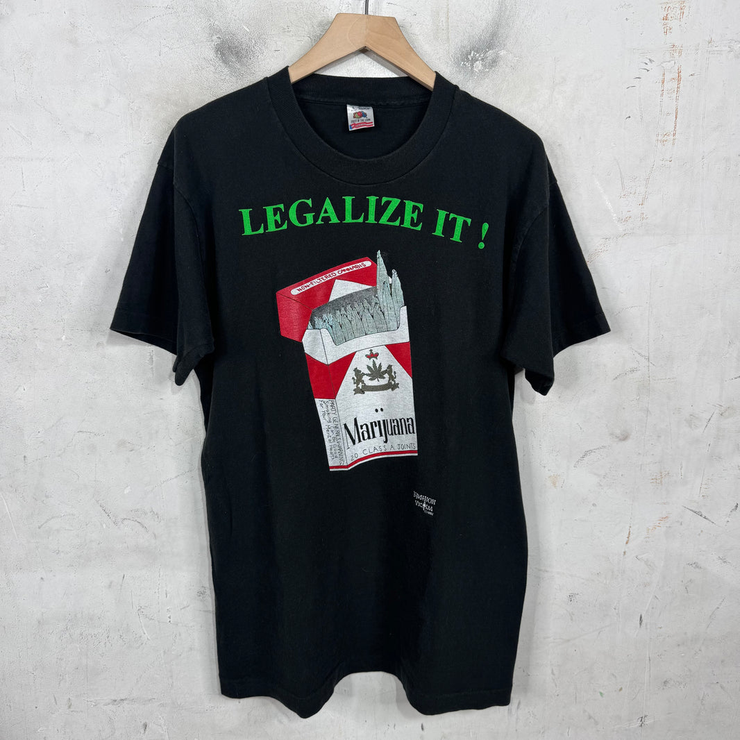 Vintage Legalize It Cannabis T-Shirt