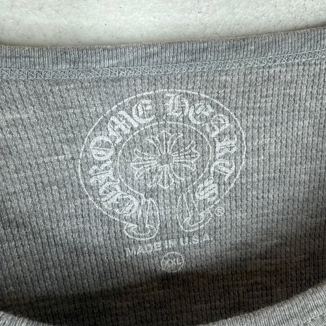 Chrome Hearts Gray Dagger L/S Thermal Shirt
