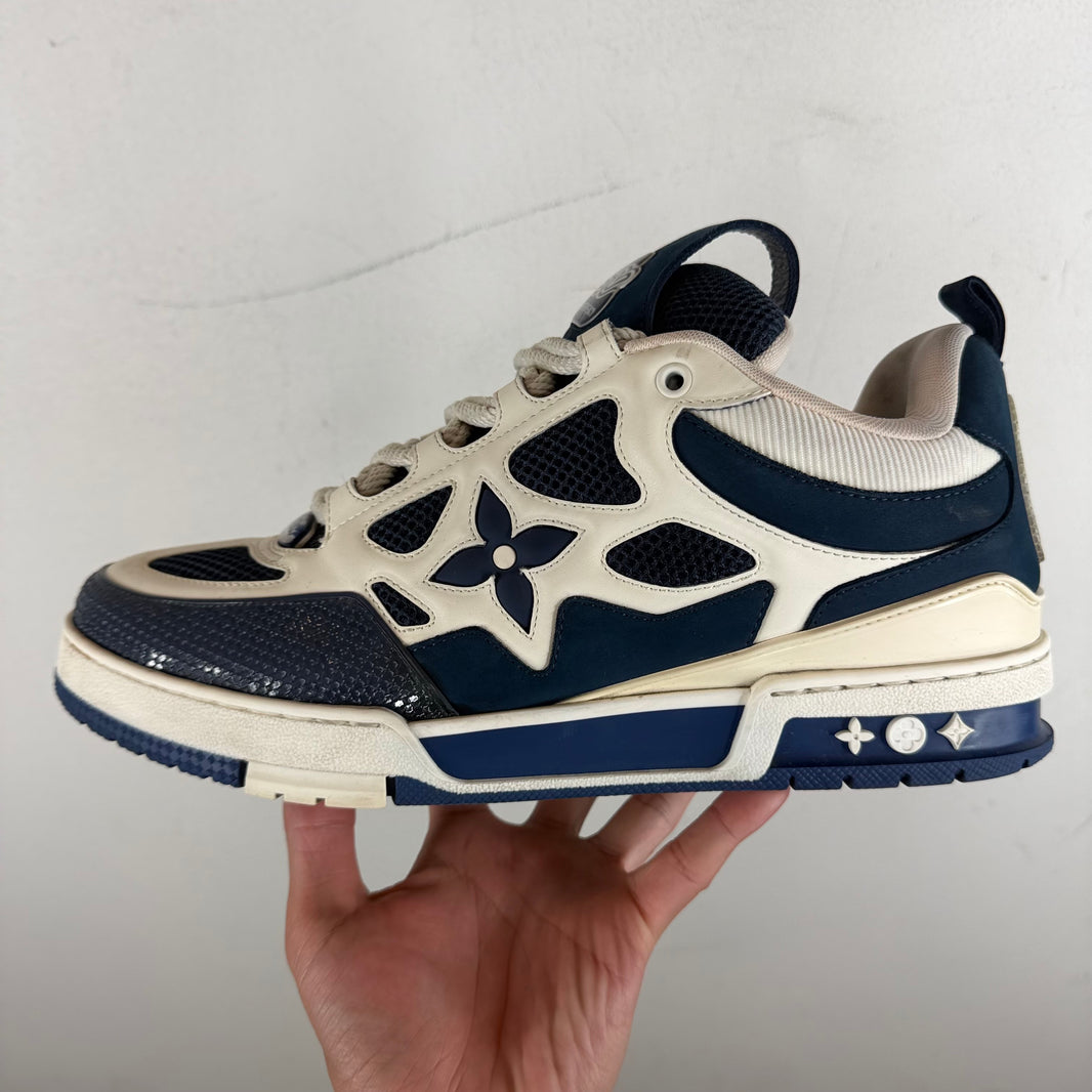 Louis Vuitton Blue/White Skate Sneakers