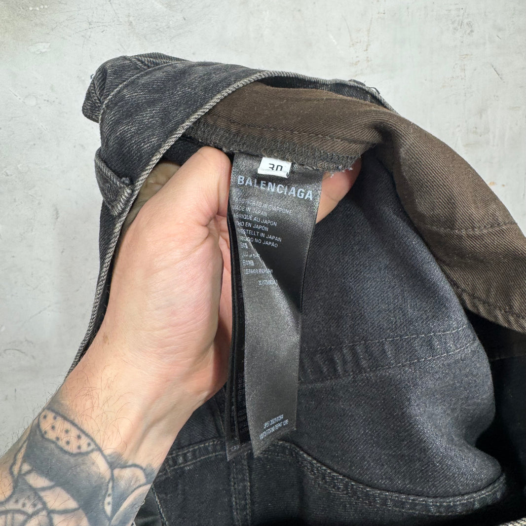 Balenciaga Black Garderobe Jeans