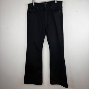 Balenciaga Garde Robe Black Flared Denim Jeans
