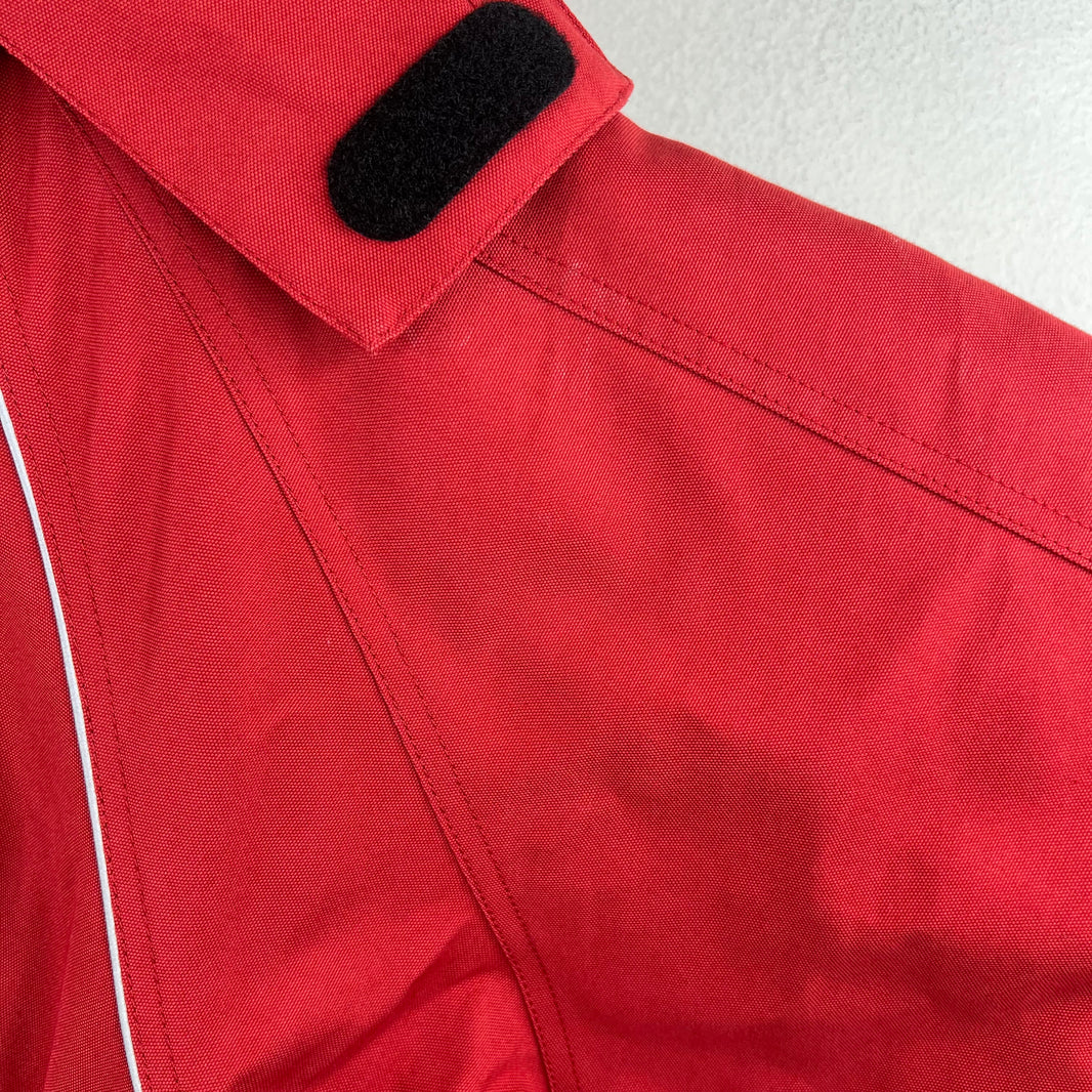 Balenciaga Red Swing Parka Jacket