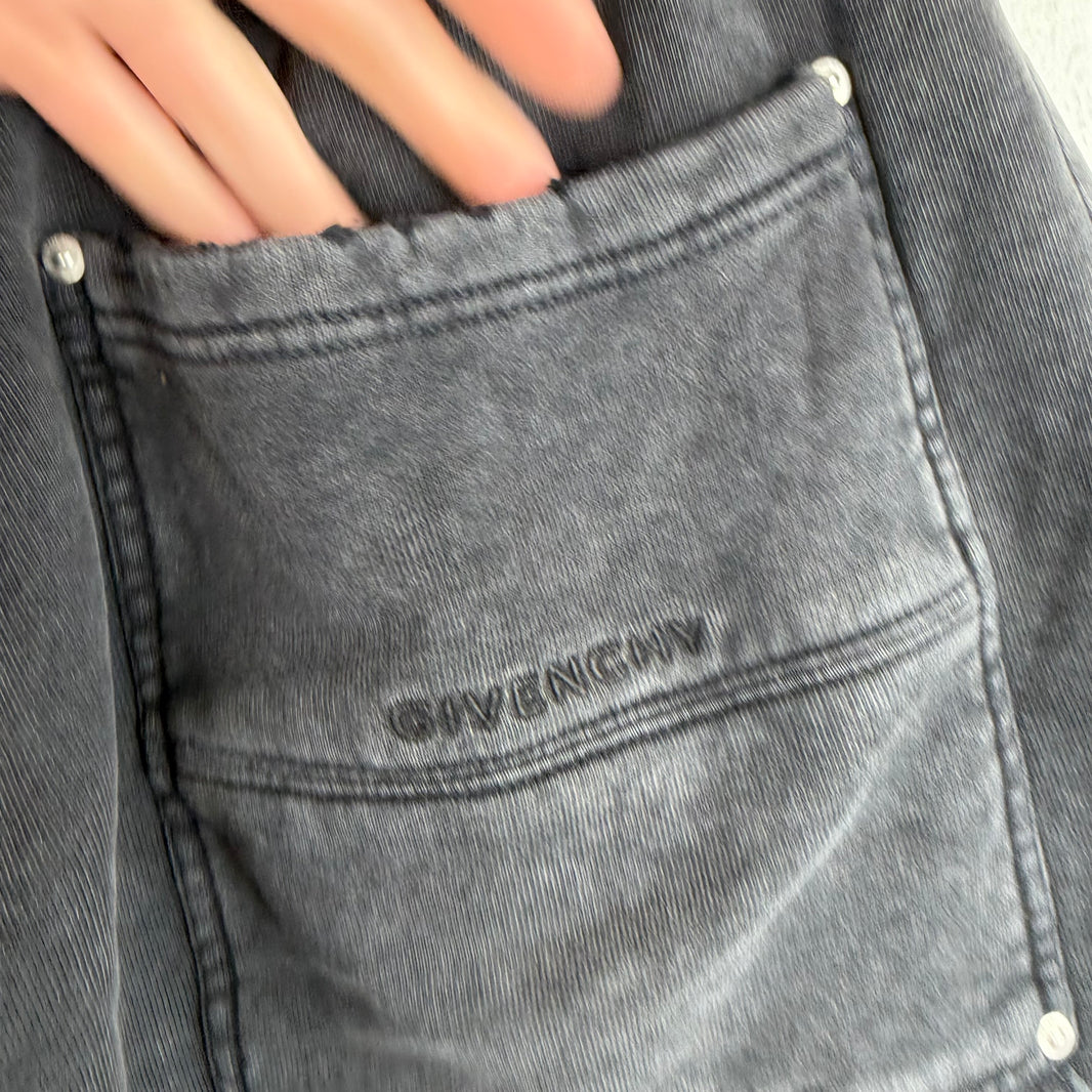 Givenchy Long Double Knee Sweatshorts