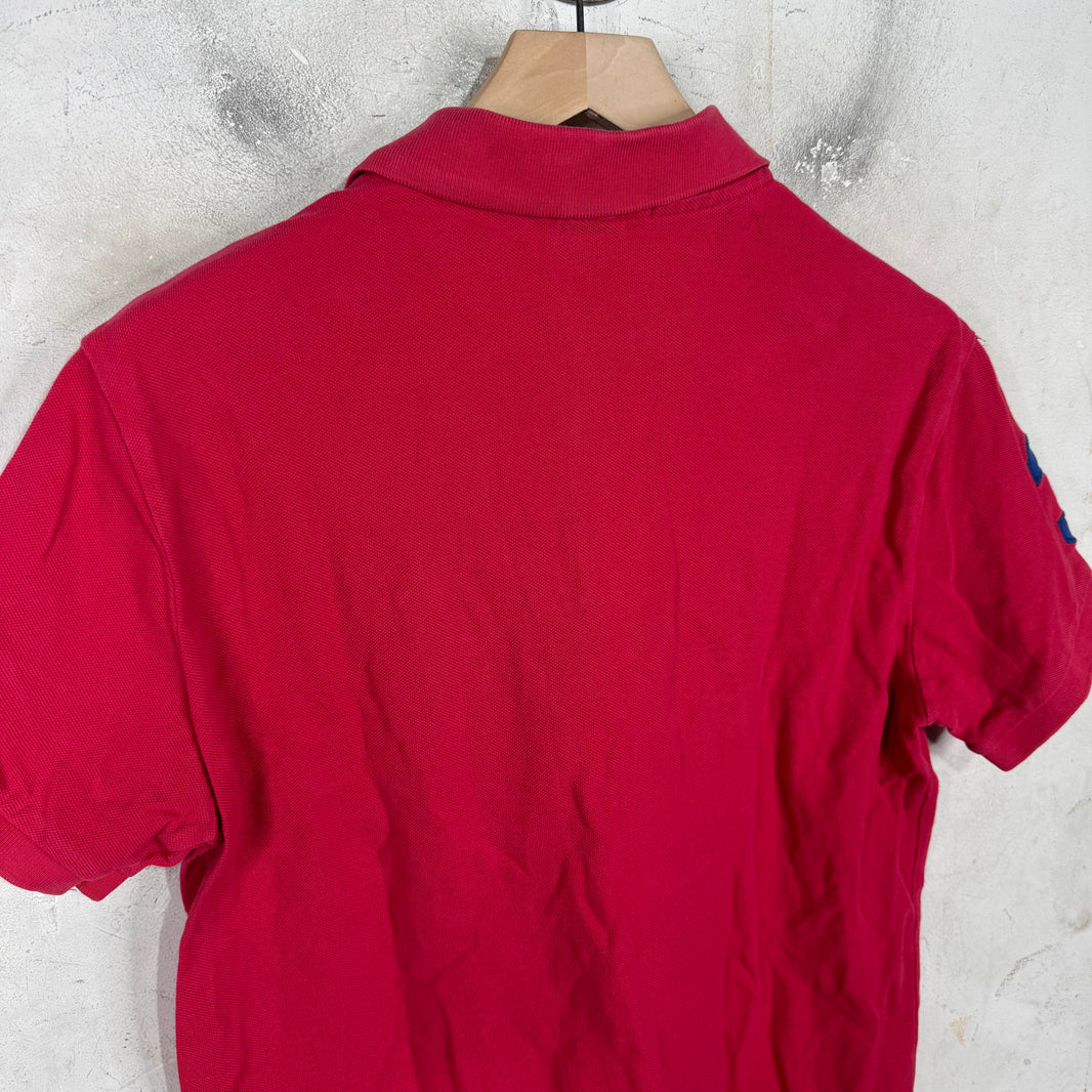 Ralph Lauren Red/Blue #3 Big Pony Polo