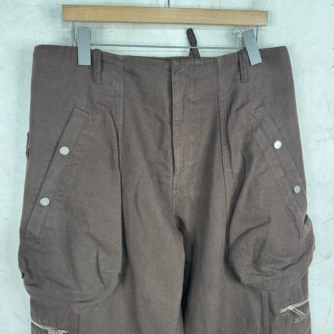 Jacquemus Brown Loose Cargos