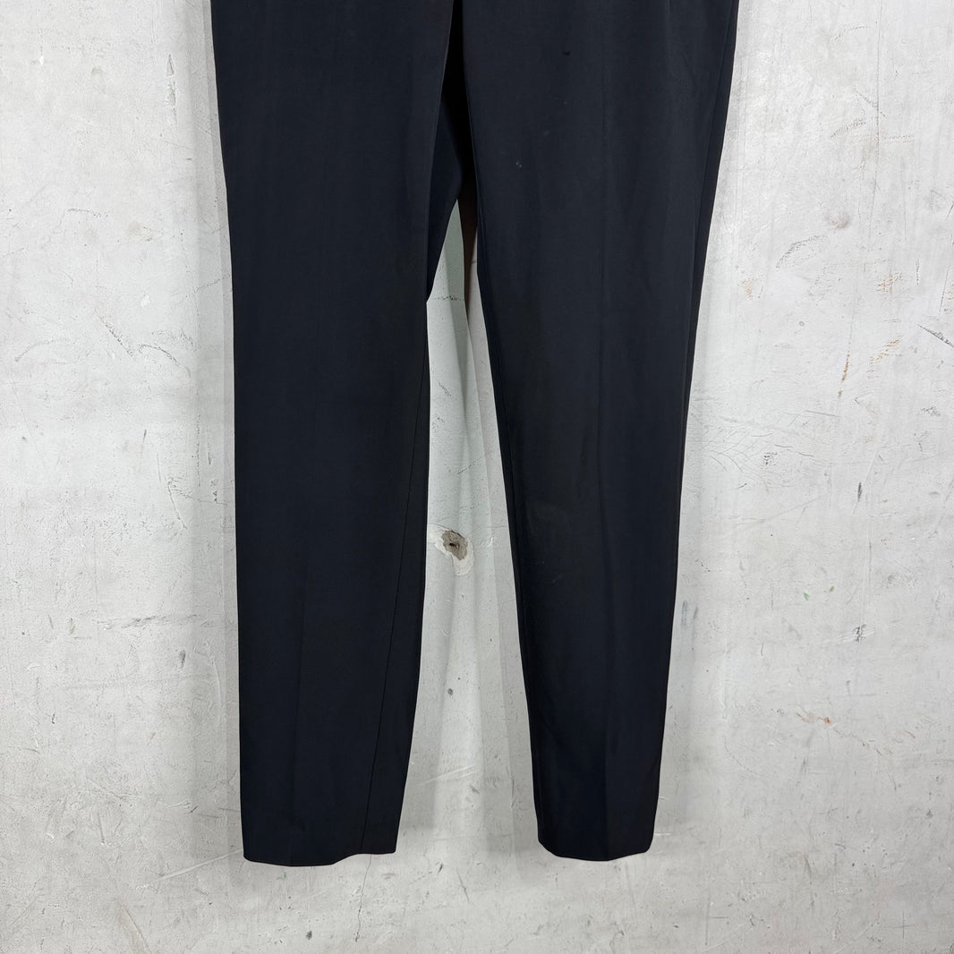 Prada Nylon Coated Zipper Trousers