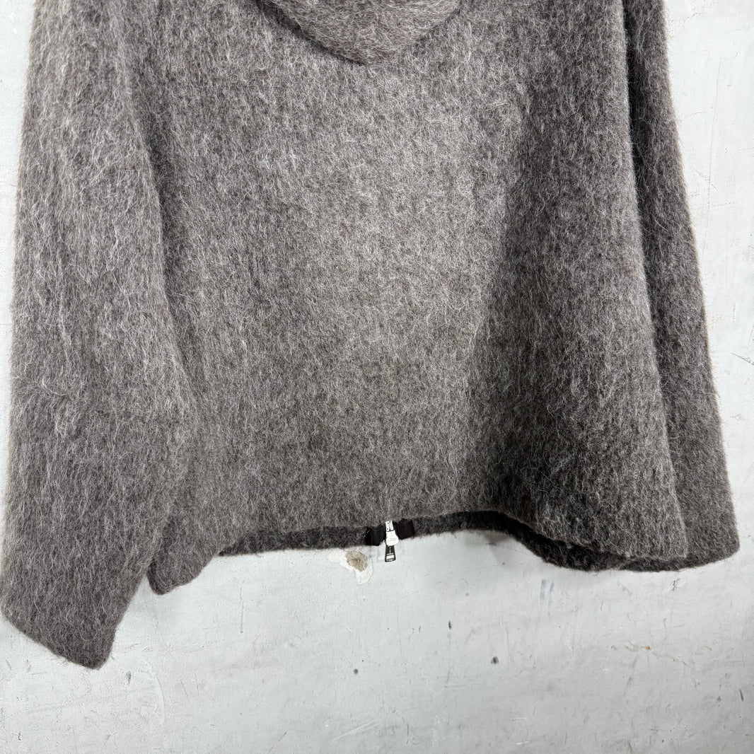Our Legacy Mohair Full Zip Hoodie
