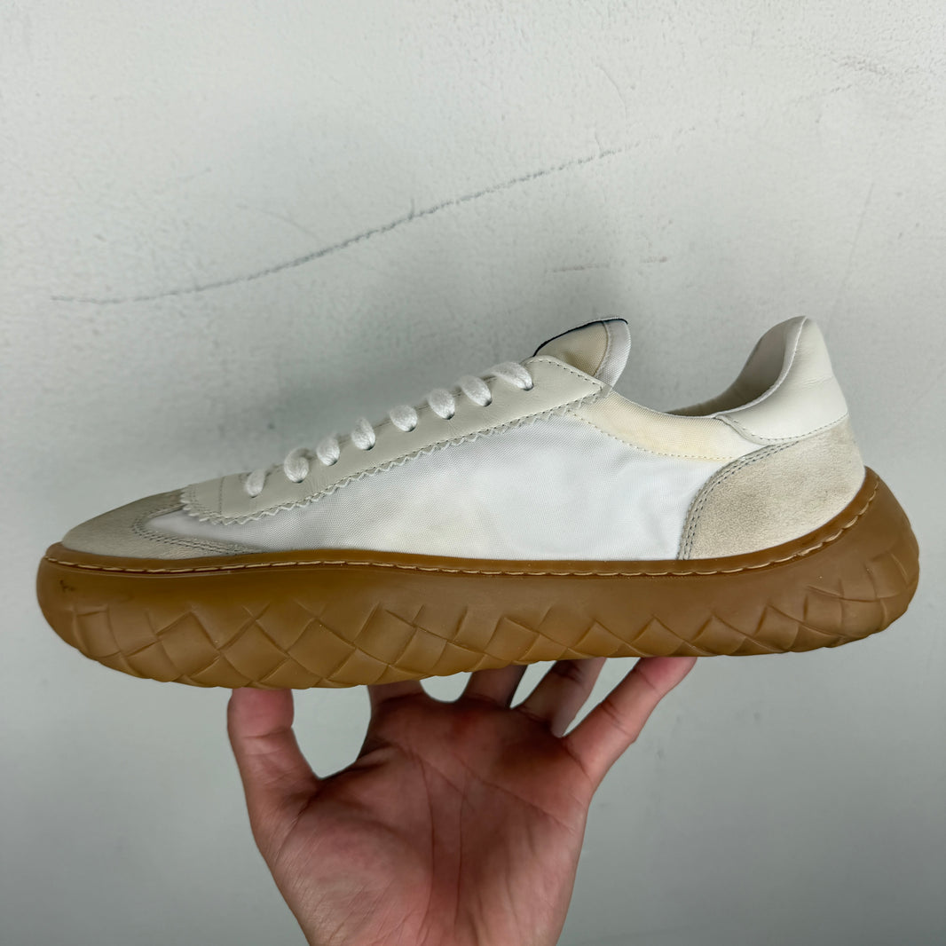 Bottega Veneta White Apollo Sneakers