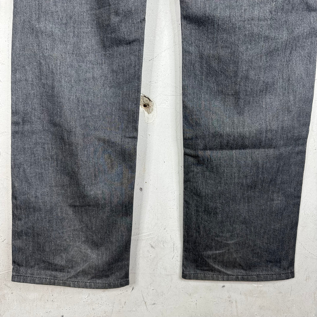Dries Van Noten Hybrid Coated Denim Jeans