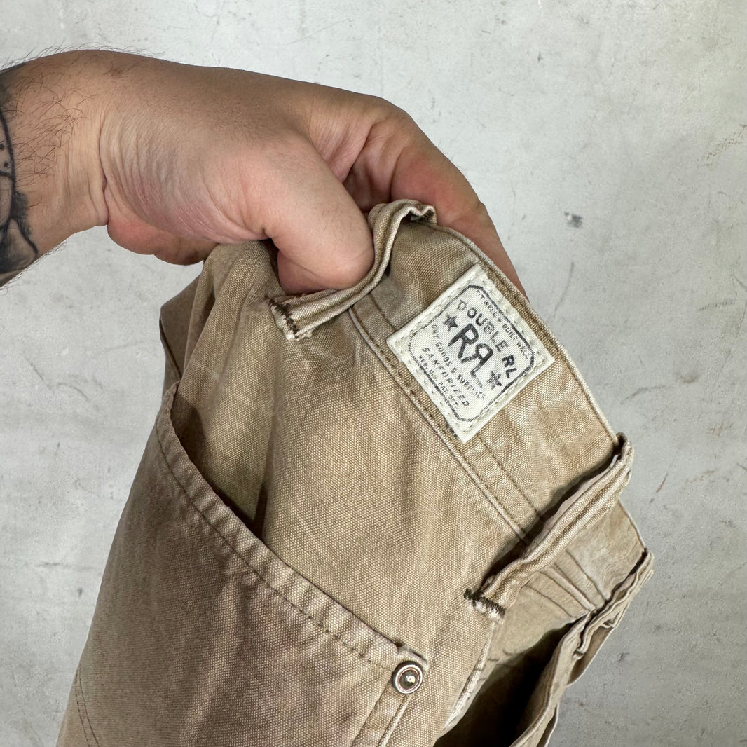 RRL Whiskered Khaki Carpenter Pants