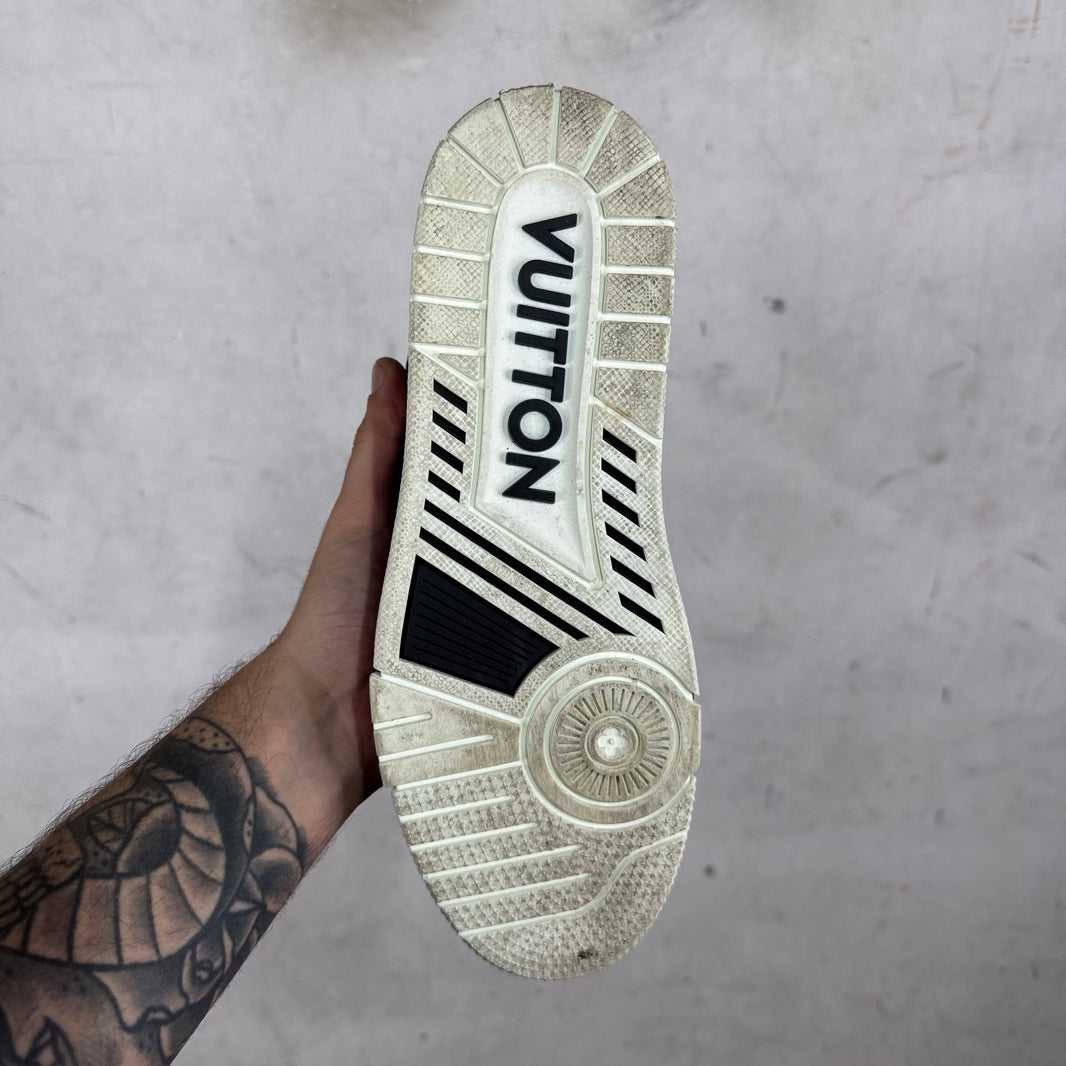 Louis Vuitton Black/White Mid Trainers
