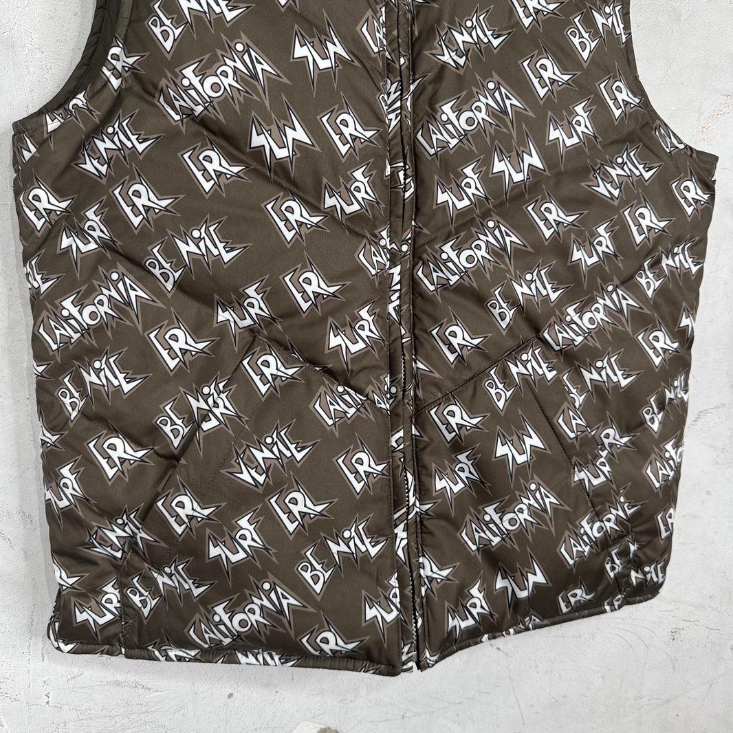ERL Reversible Text Logo Vest