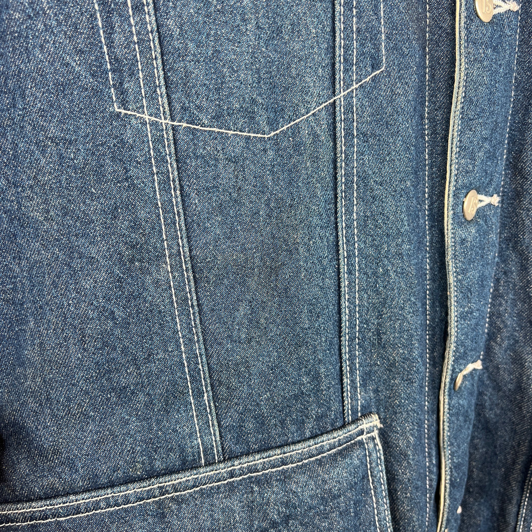 Issey Miyake Alien Hooded Denim Jacket