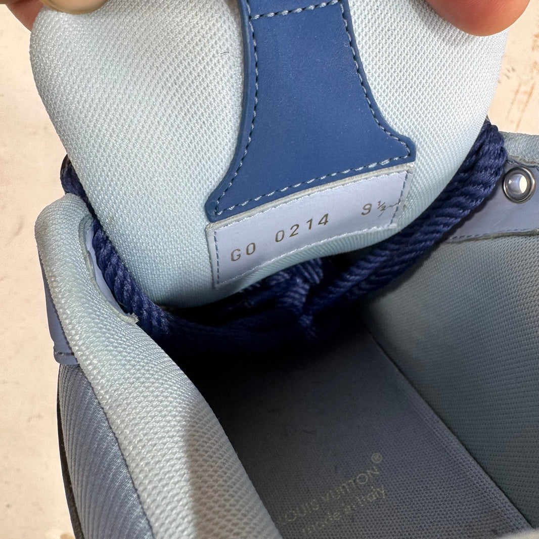 Louis Vuitton Blue Skate Trainers