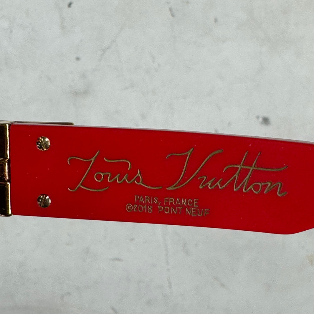Louis Vuitton Red Millionaire Sunglasses