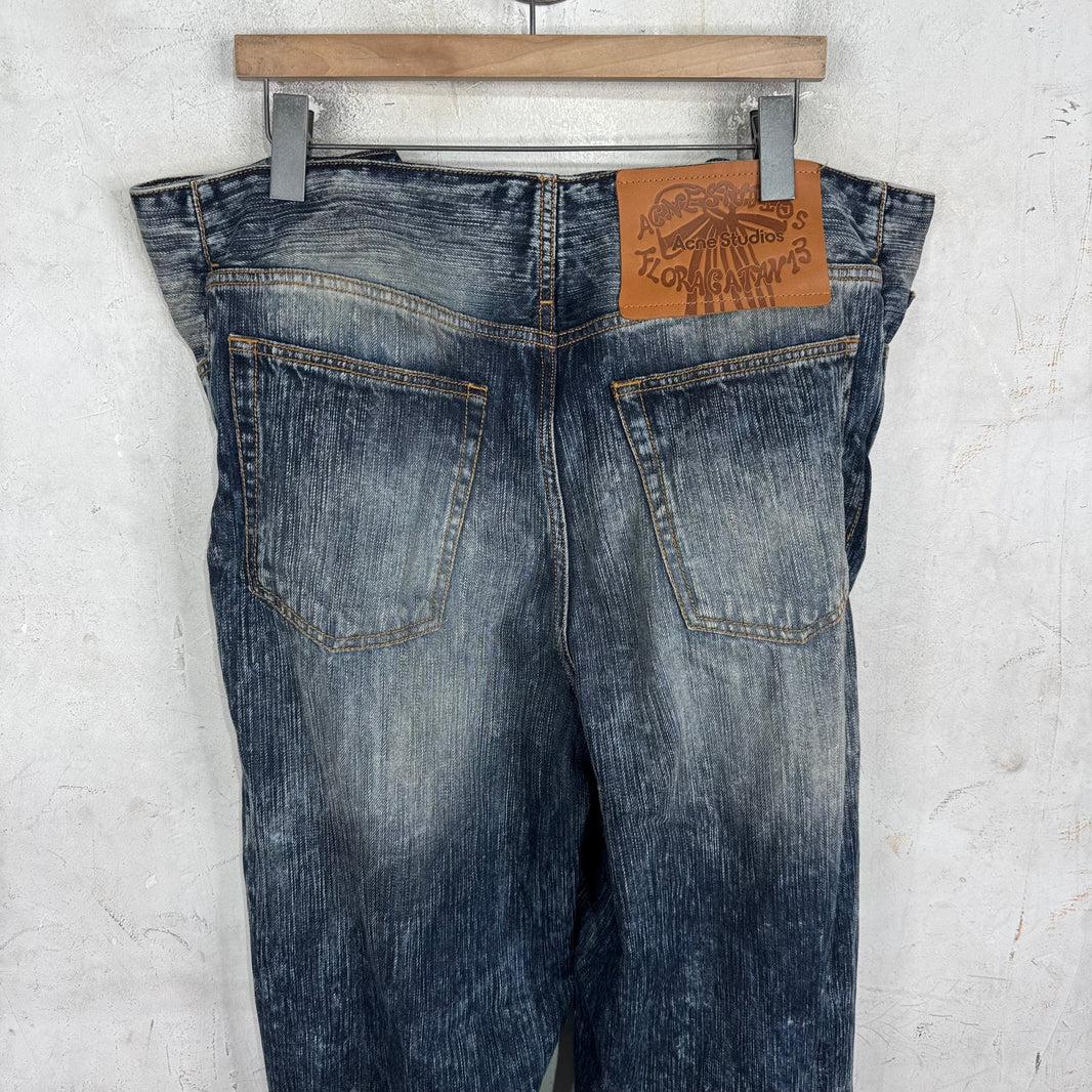 Acne Studios Washed Clasp Trouser Jeans