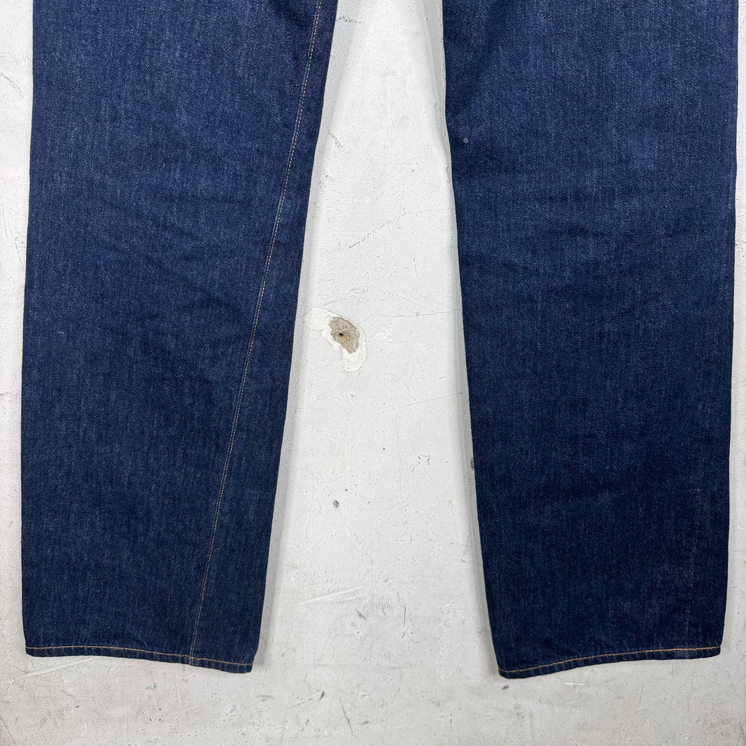 Levis Darkwash Selevedge 501 Jeans