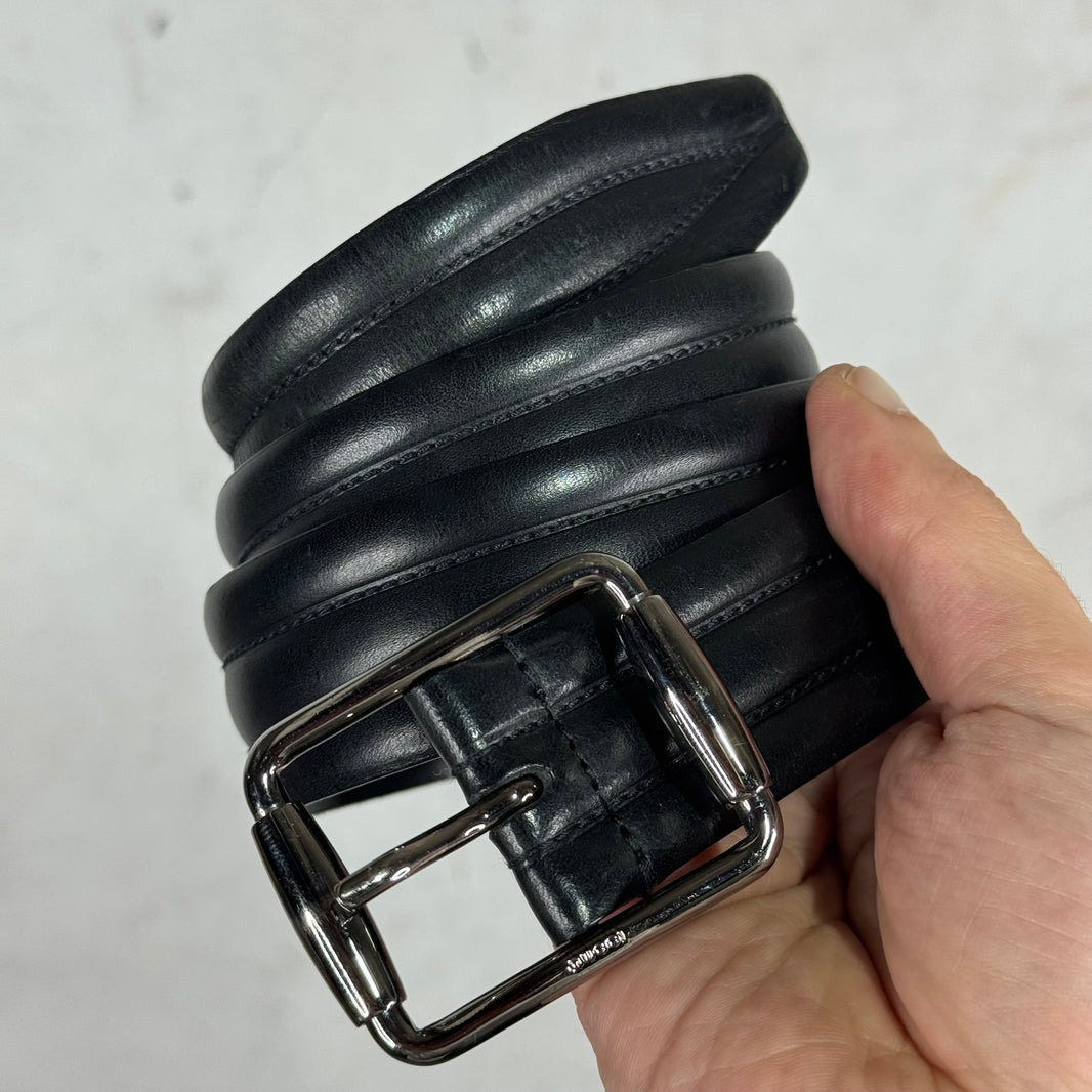 Gucci Stitched Leather Belt