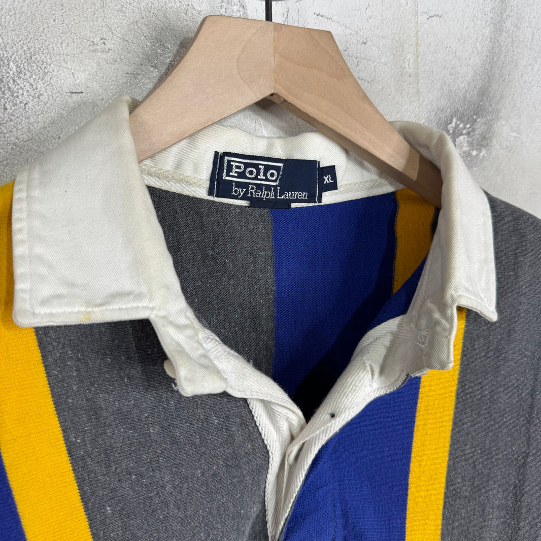 Ralph Lauren Striped Mini Crest L/S Polo