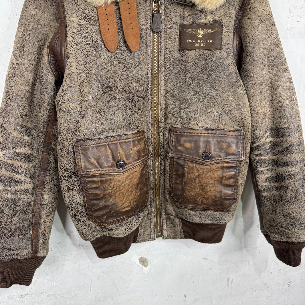 Ralph Lauren Shearling Flight Jacket
