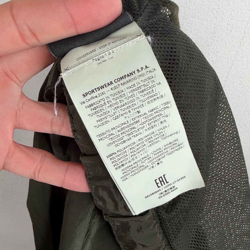 Stone Island Green Shiny Swim Shorts