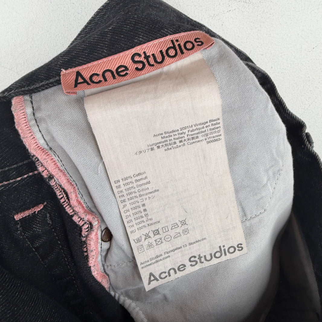Acne Studios 2021M Black Jeans