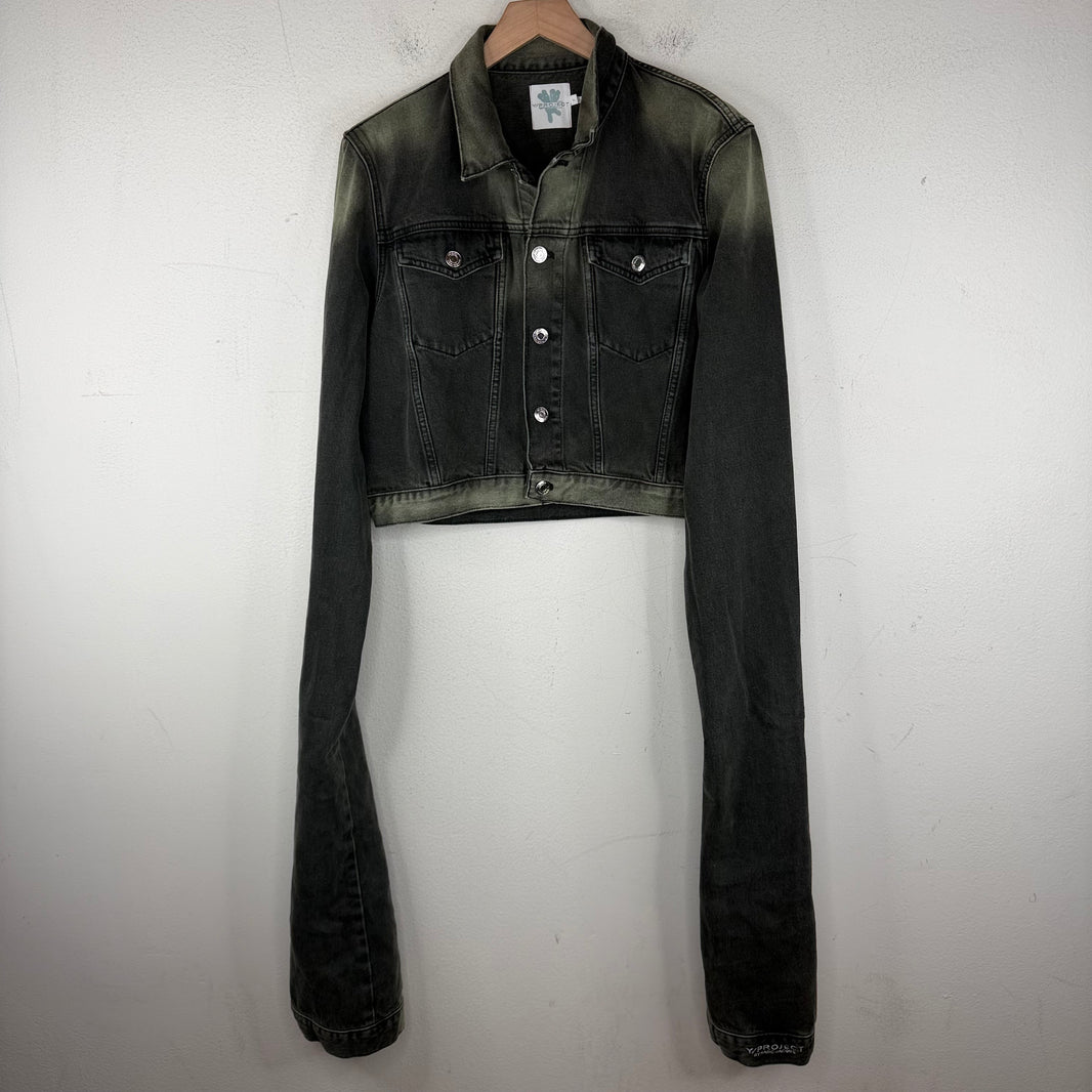 Y/Project Heaven Black Denim Trucker Jacket