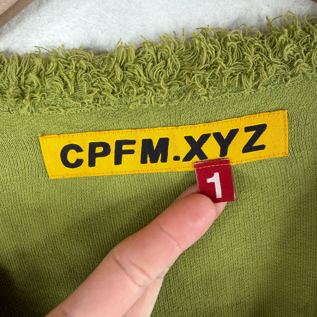 CPFM Green Dumb Cardigan