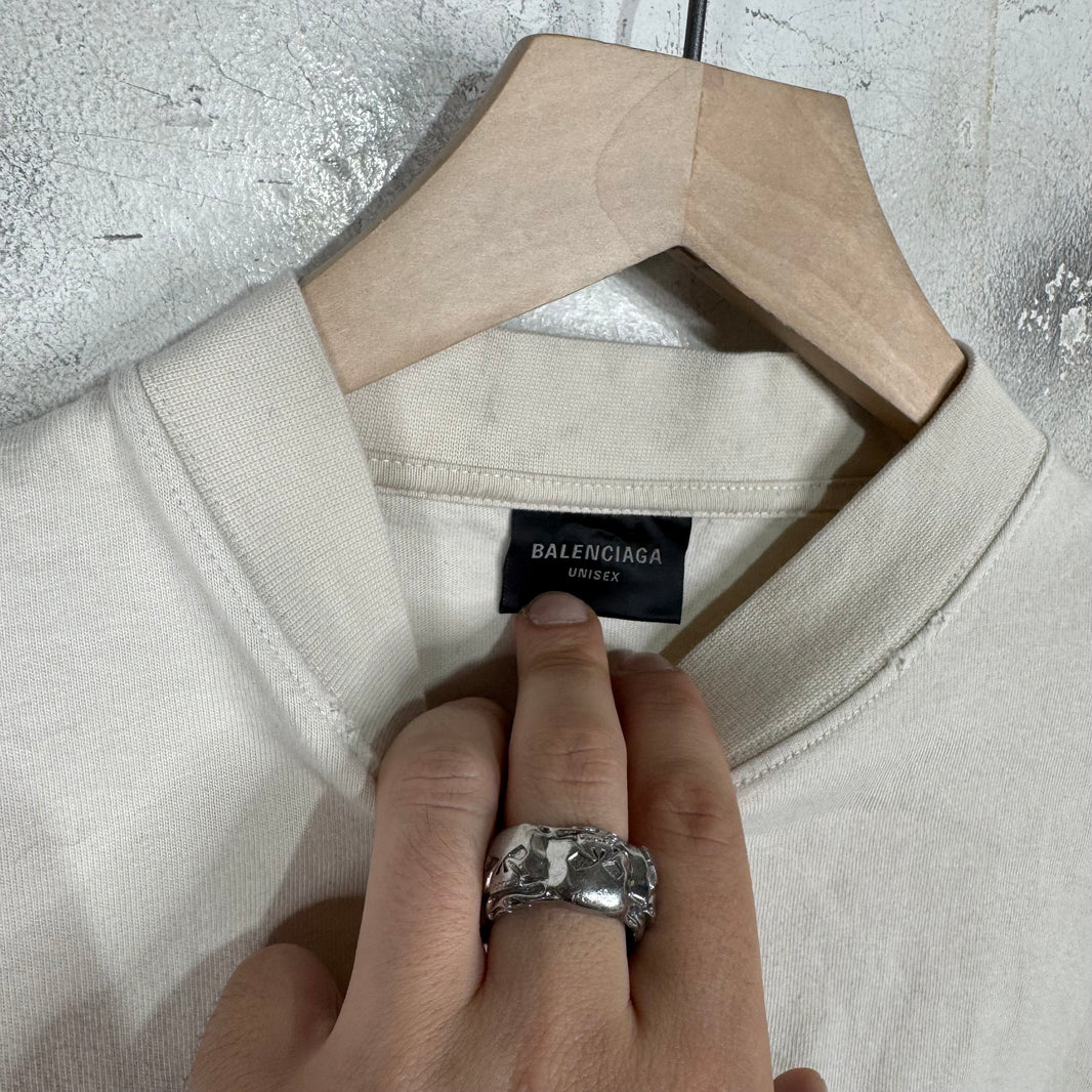 Balenciaga Be Different Apple T-Shirt