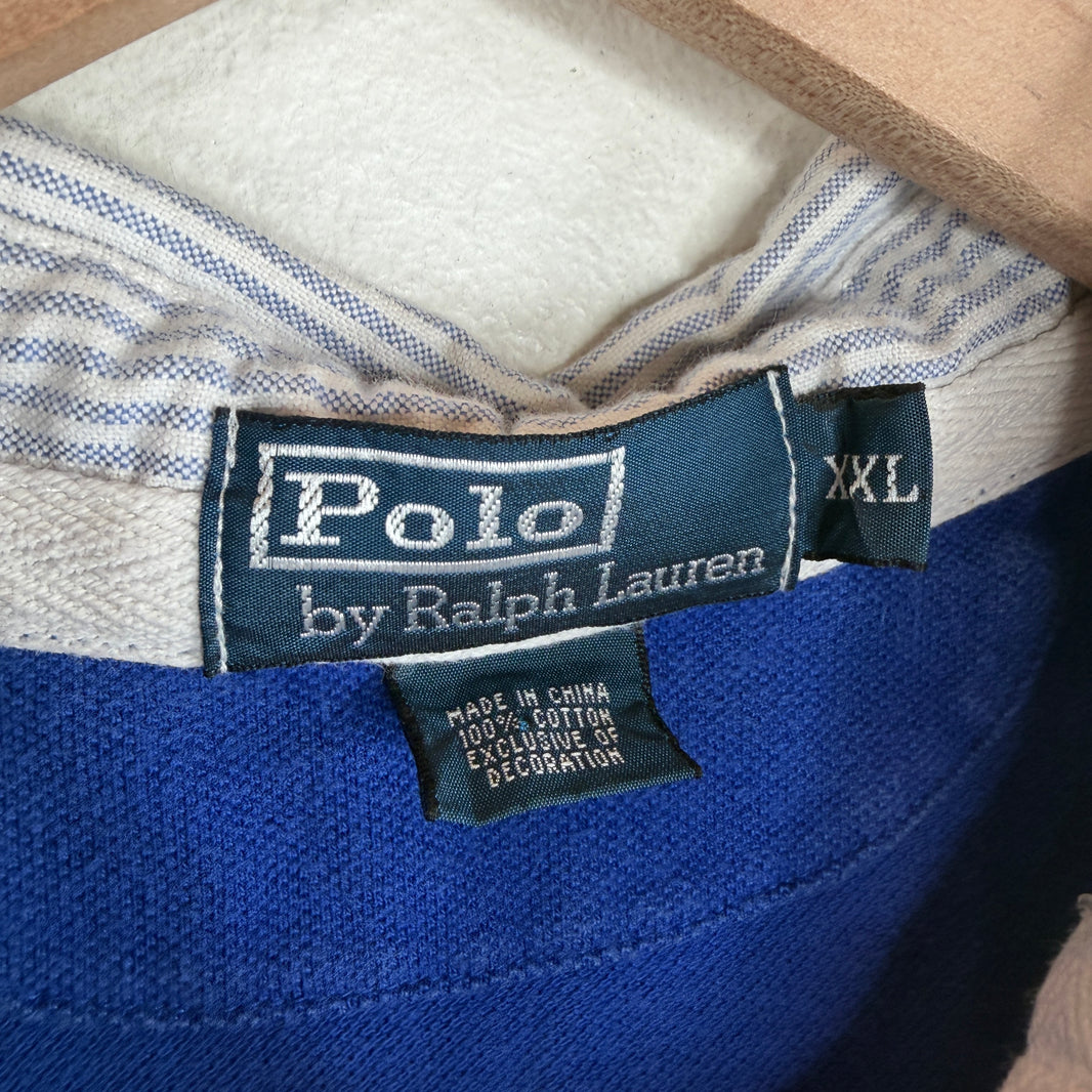 Polo Ralph Lauren Red/Blue 381 Bleeker Striped Polo T-Shirt