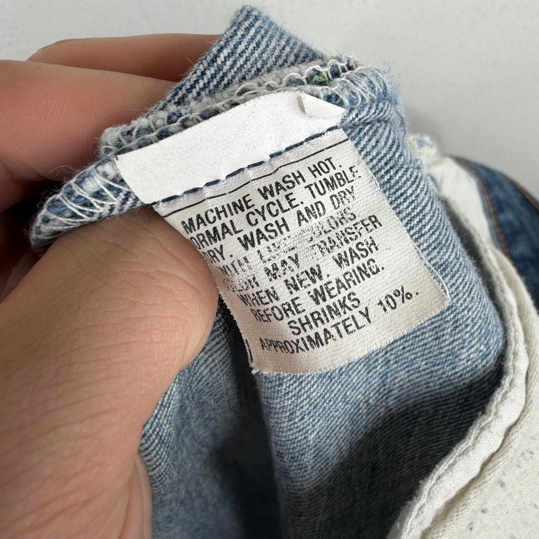 Vintage Smoked Levi's 501 Jeans