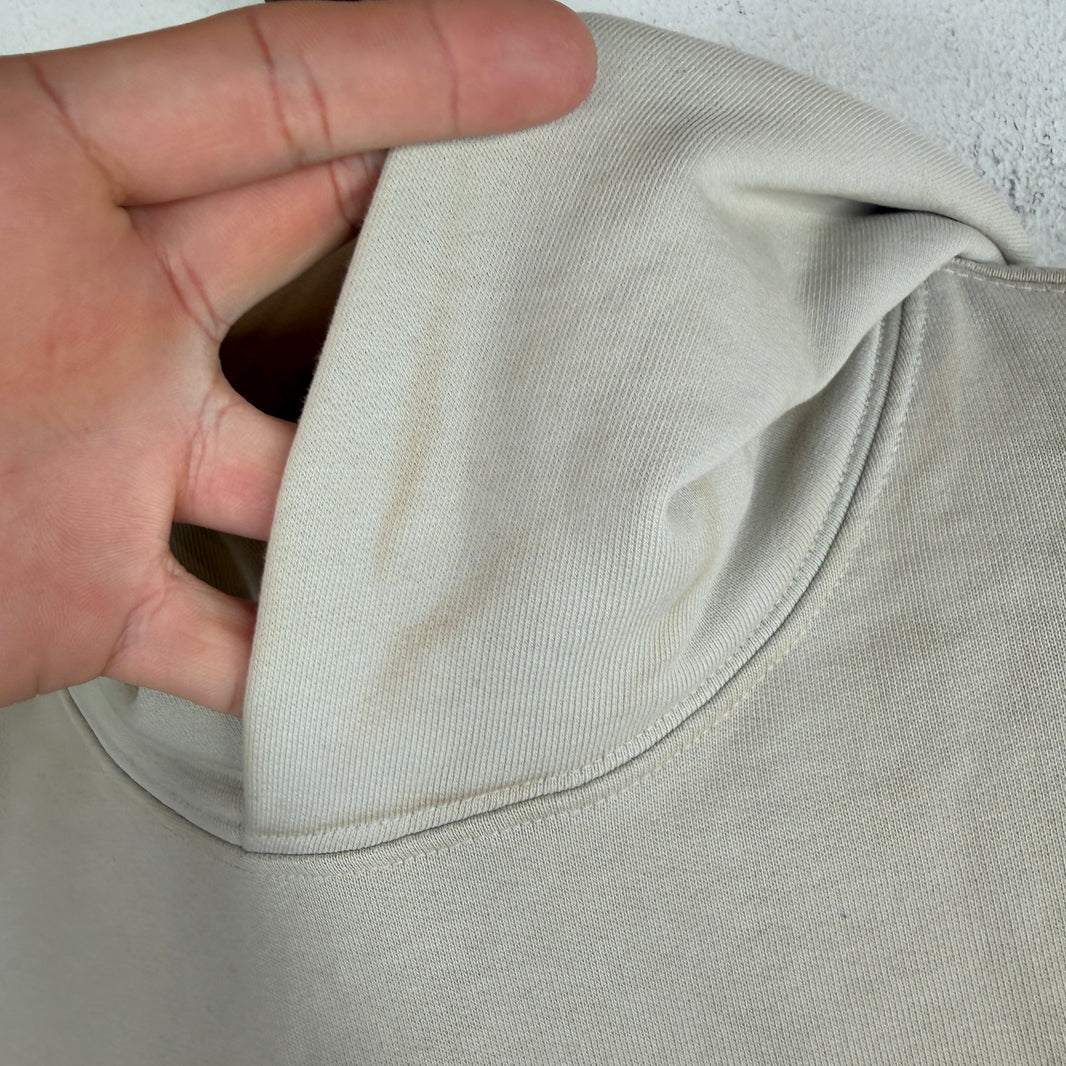 Balenciaga Tan Waistband Logo Hoodie