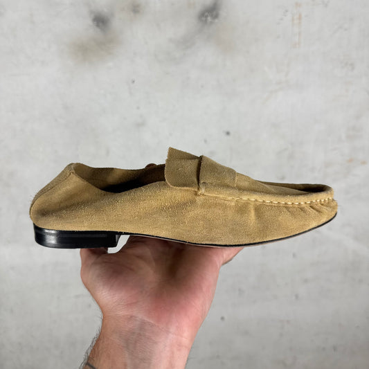 The Row Beige Foldable Mules