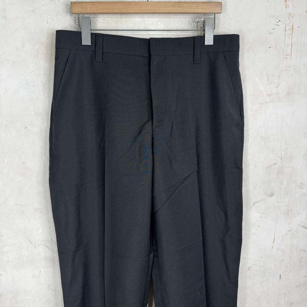 Burberry Wool Black Trousers