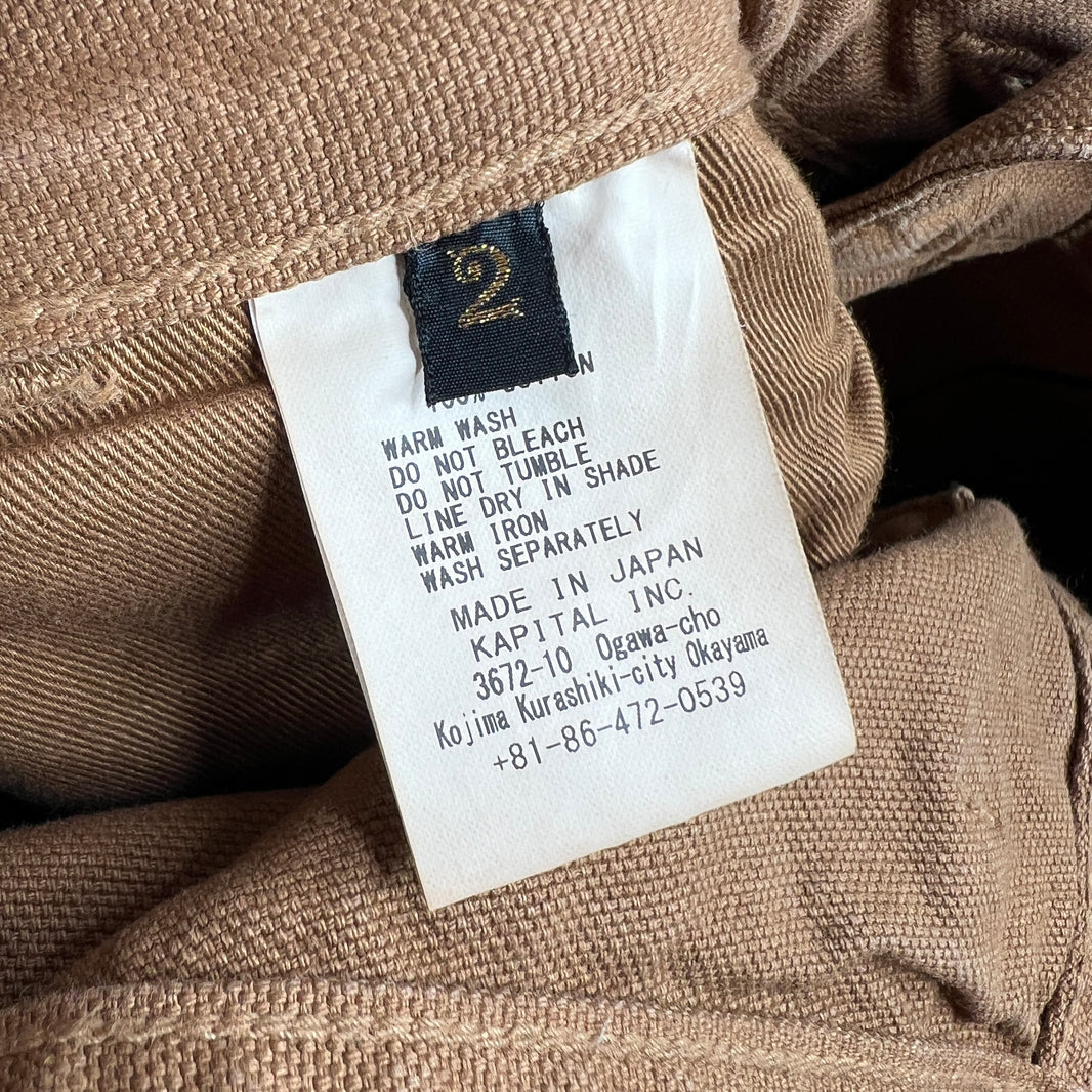 Kapital Brown Ringoman Cargo Pants