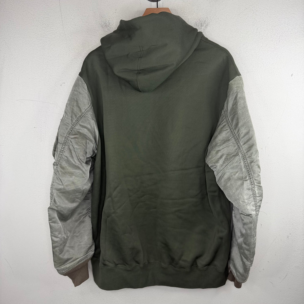 CDG Homme Bomber Zip-Up Hoodie