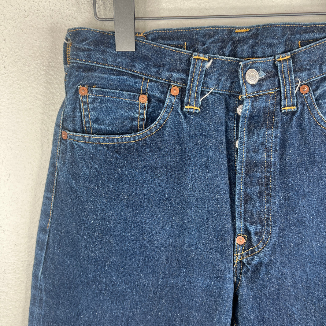 Vintage Levi's LVC 201xx Selvedge Buckleback Jeans