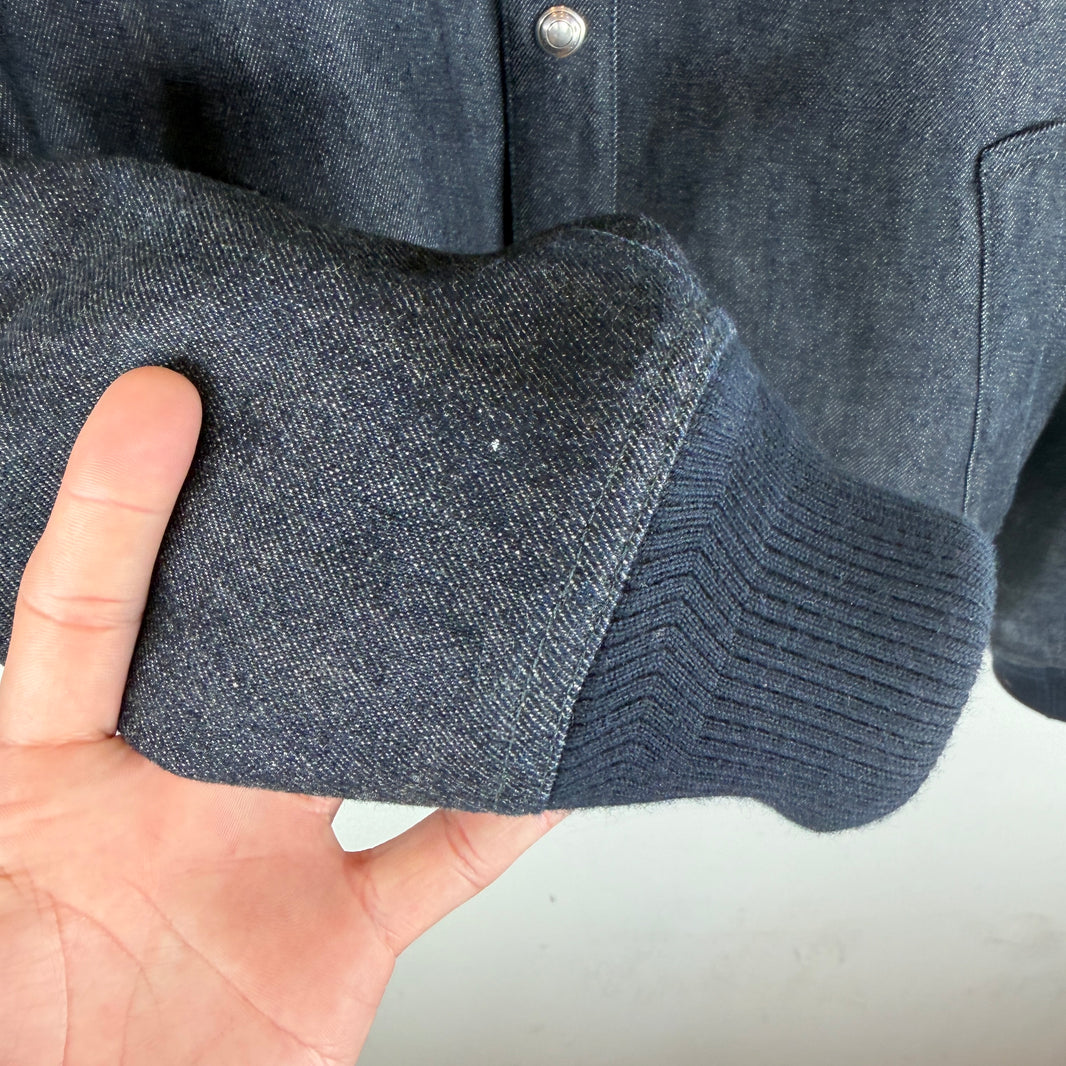 Loro Piana Denim Bomber Jacket