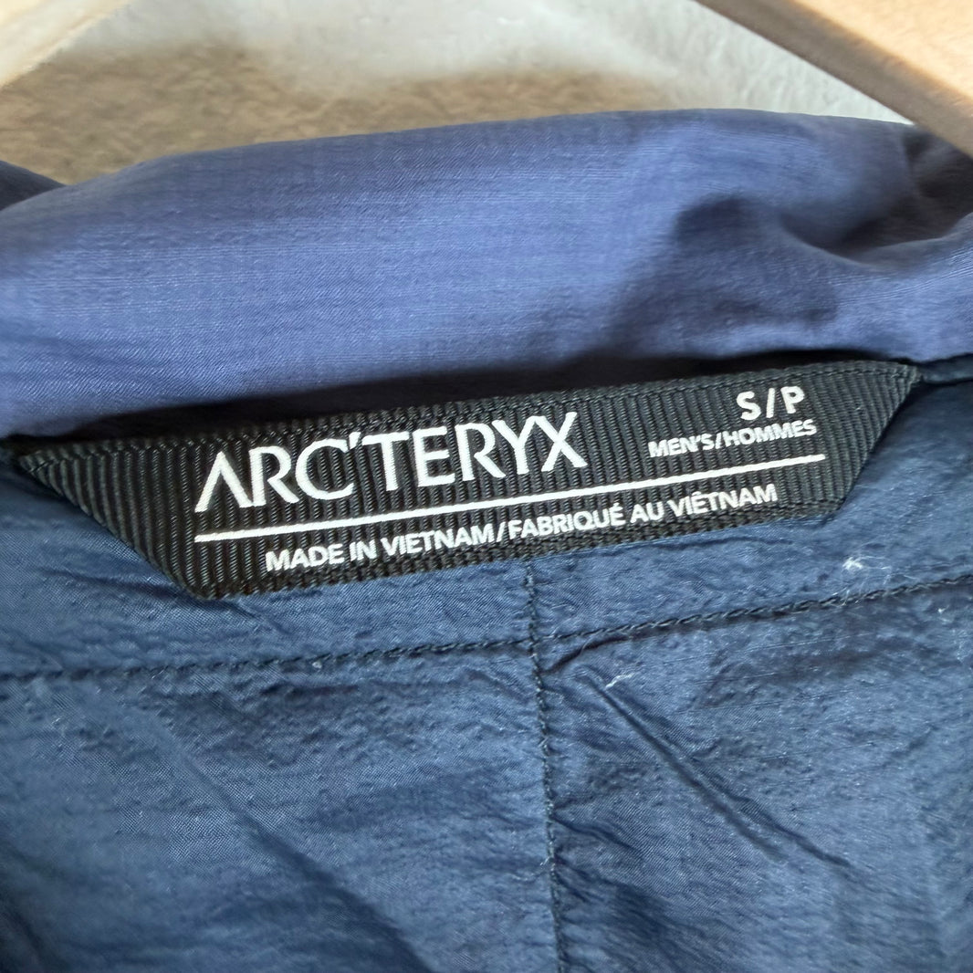 Arc'teryx Blue Atom SL Zip Up Hooded Jacket