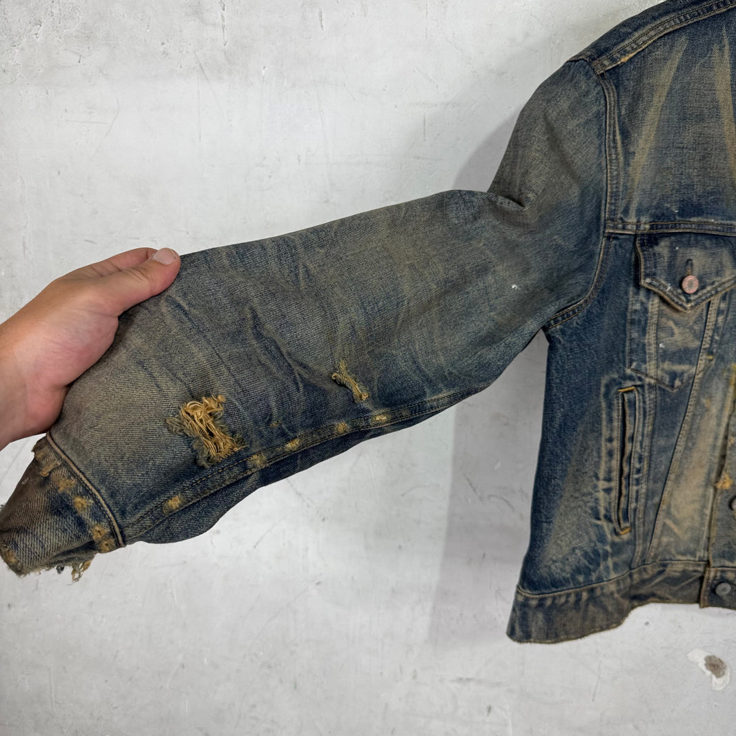 ERD Type II Distressed Denim Jacket
