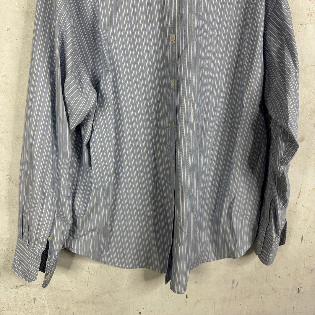 Acne Studios Double Collar Striped LS Shirt