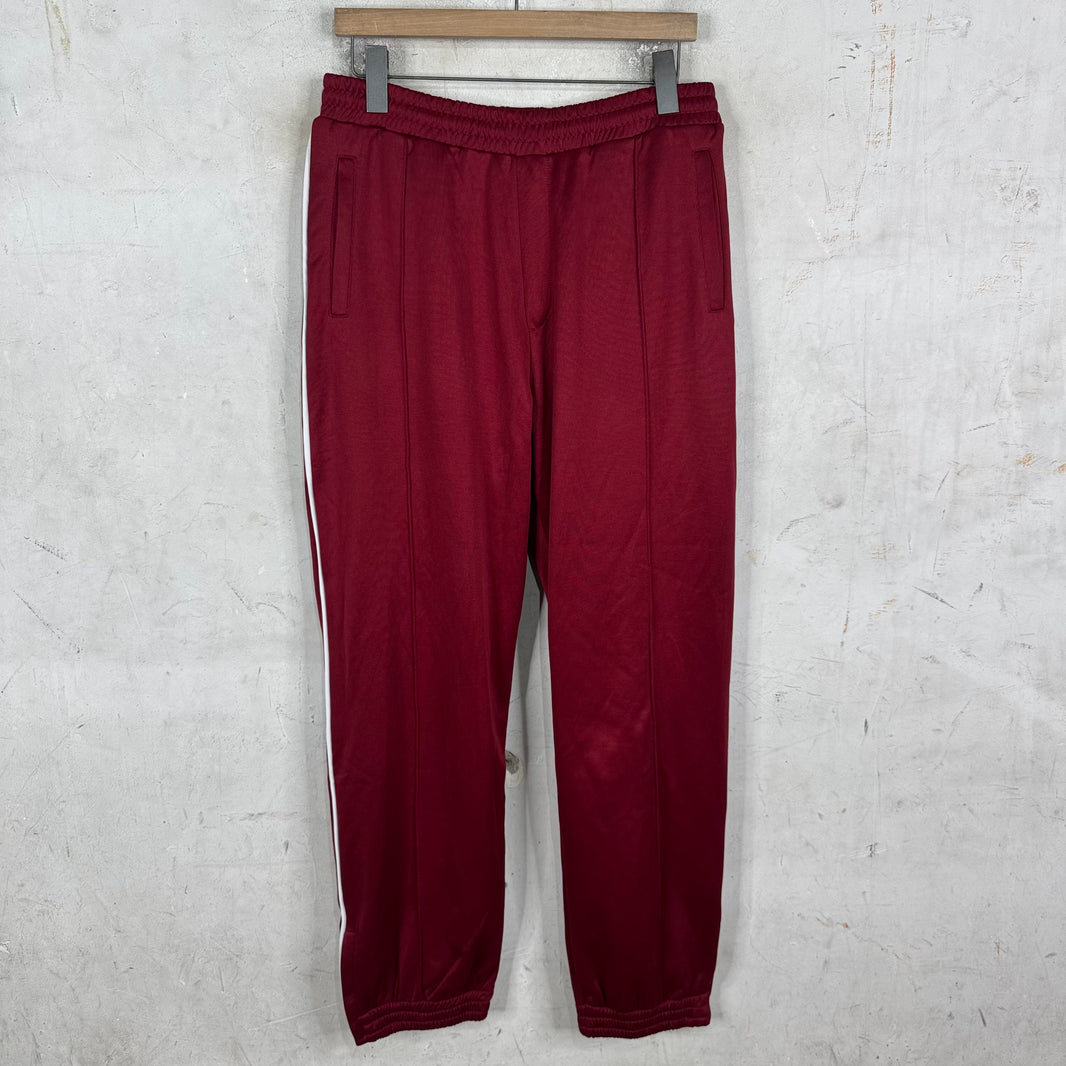 Wales Bonner Burgundy Track Pants