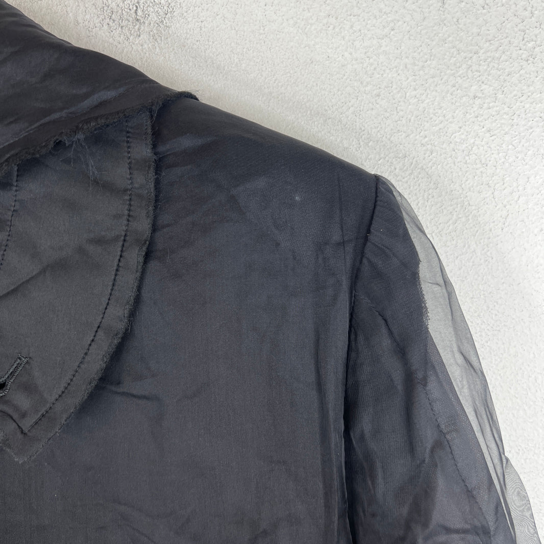 Margiela Sheer Double Breasted Coat