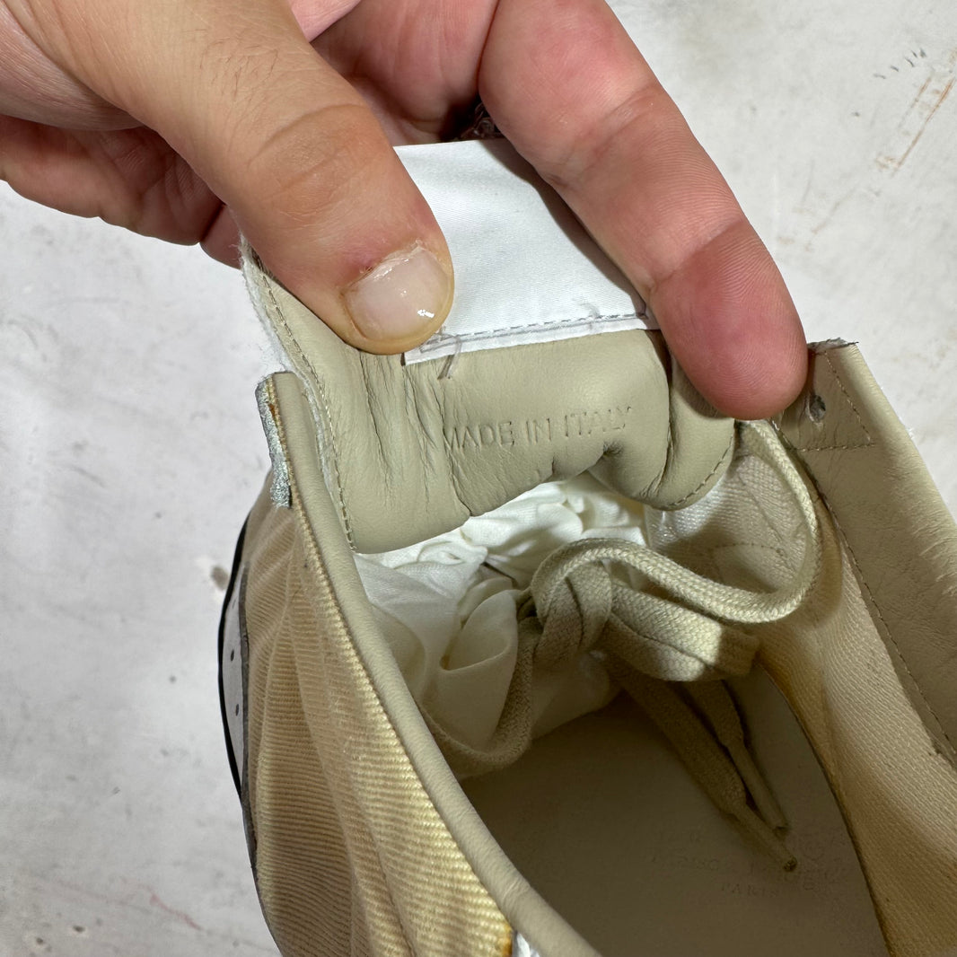 Margiela Cream Sprinter Sneakers