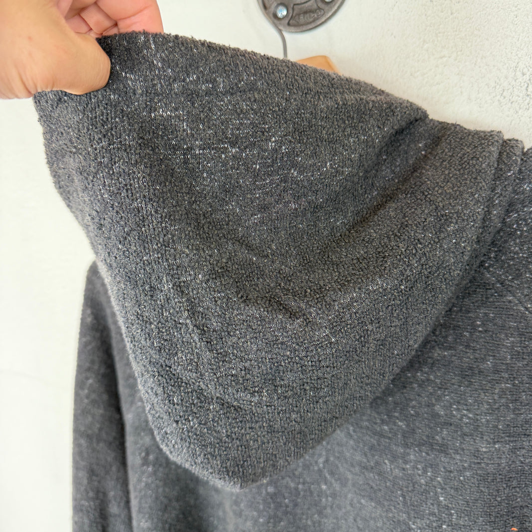Greg Lauren Inside Out Grey Hoodie