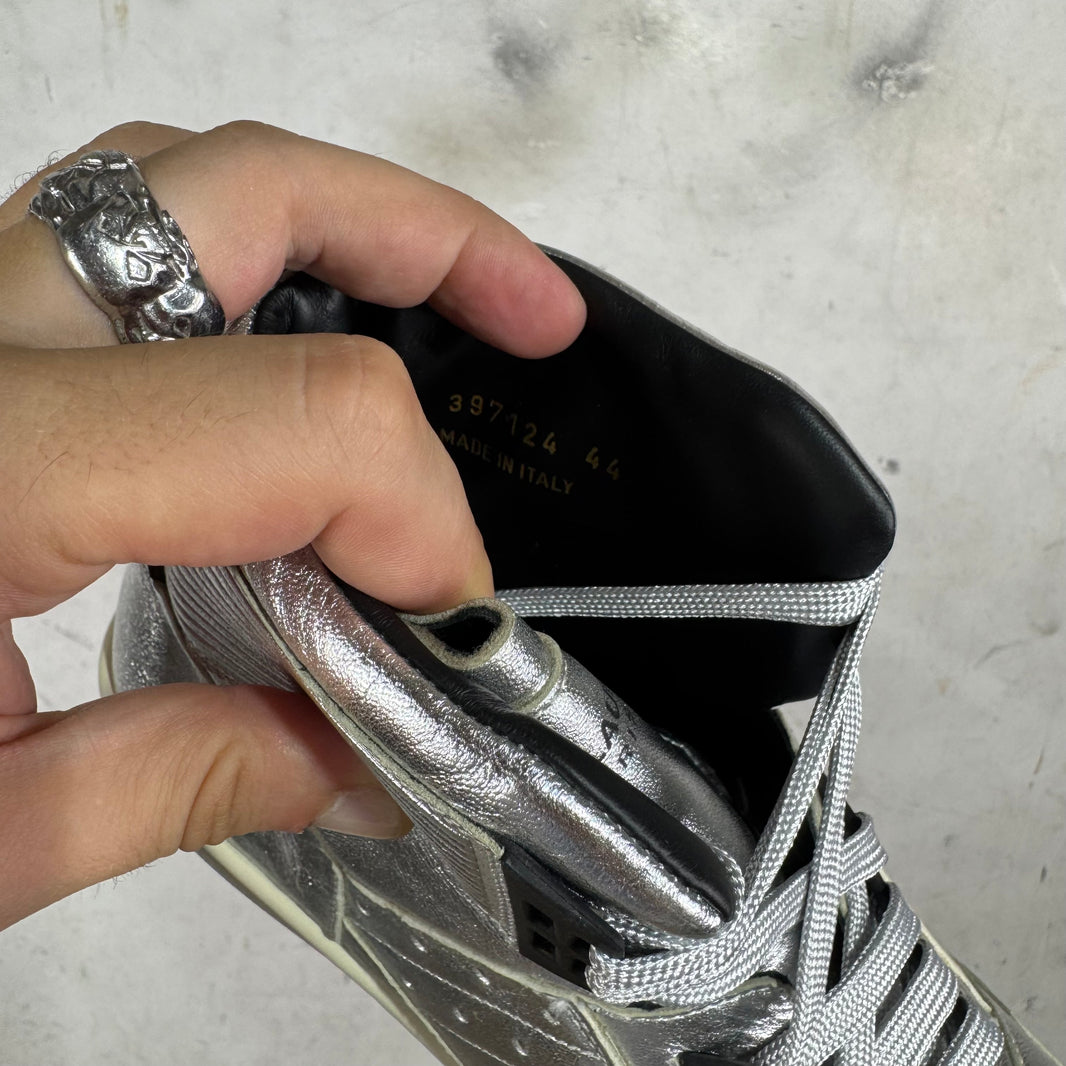 Saint Laurent Silver SL/24H High Sneakers