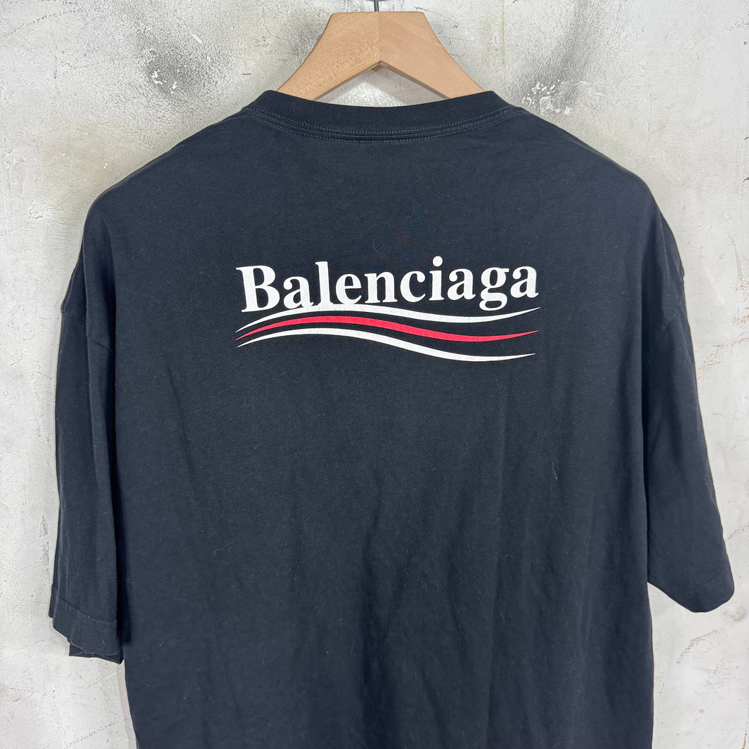 Balenciaga Black Campaign OG T-Shirt